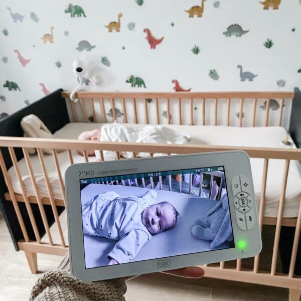 babyfoon hippe babykamer